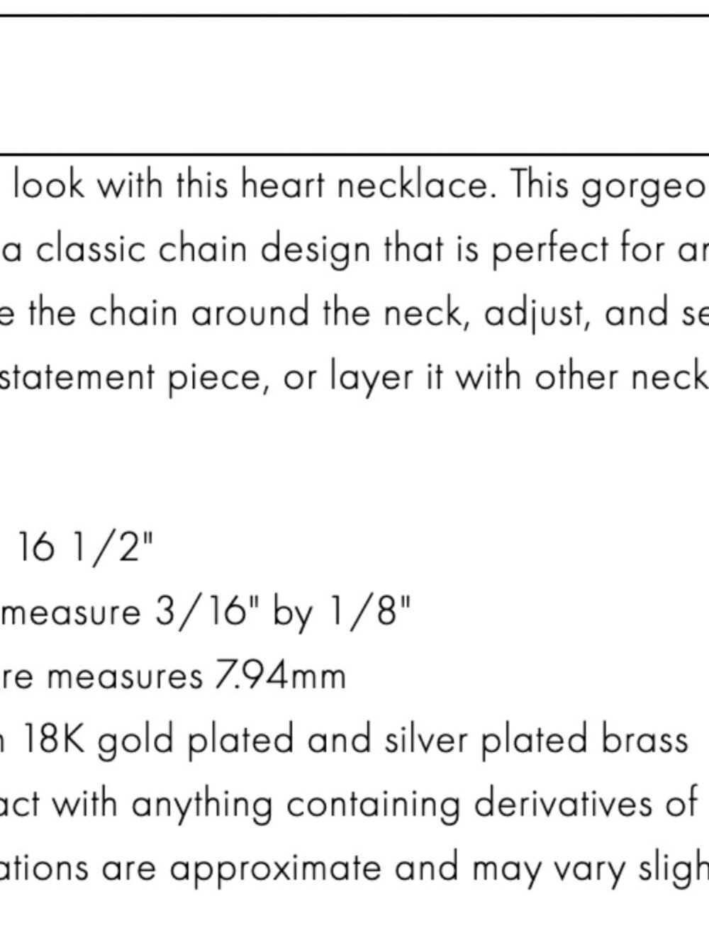 Gorjana Parker Heart Mini Necklace - Picture 3 of 6